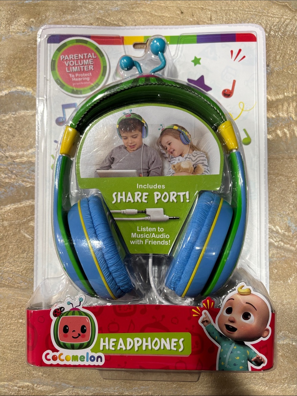 EKids CoComelon Wired Headphones for Kids  New / Unopened Box